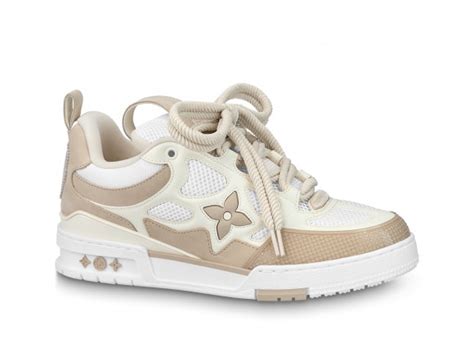 louis vuitton trainers women's|louis vuitton beige trainers.